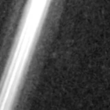 F150W image, 3.2 arcsec across, north up