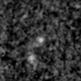F277W image, 3.2 arcsec across, north up