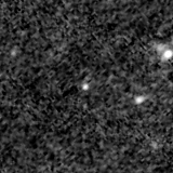 F115W image, 3.2 arcsec across, north up