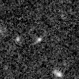 F115W image, 3.2 arcsec across, north up