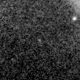 F150W image, 3.2 arcsec across, north up
