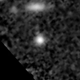 F356W image, 3.2 arcsec across, north up