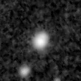 F356W image, 3.2 arcsec across, north up