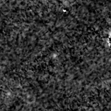 F115W image, 3.2 arcsec across, north up