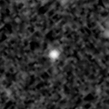 F444W image, 3.2 arcsec across, north up