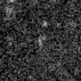 F115W image, 3.2 arcsec across, north up
