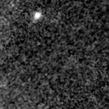 F115W image, 3.2 arcsec across, north up
