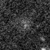 F200W image, 3.2 arcsec across, north up