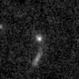 F090W image, 3.2 arcsec across, north up