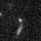 F115W image, 3.2 arcsec across, north up