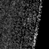 F090W image, 3.2 arcsec across, north up