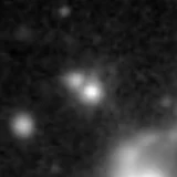 F277W image, 3.2 arcsec across, north up