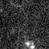 F115W image, 3.2 arcsec across, north up