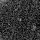F150W image, 3.2 arcsec across, north up