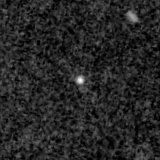 F115W image, 3.2 arcsec across, north up