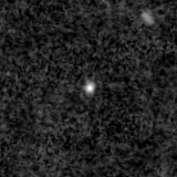F150W image, 3.2 arcsec across, north up