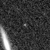 F200W image, 3.2 arcsec across, north up