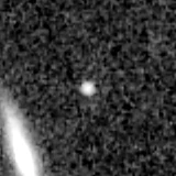 F444W image, 3.2 arcsec across, north up