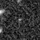 F277W image, 3.2 arcsec across, north up