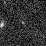 F200W image, 3.2 arcsec across, north up