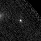 F115W image, 3.2 arcsec across, north up