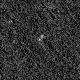 F115W image, 3.2 arcsec across, north up