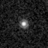 F444W image, 3.2 arcsec across, north up