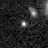 F356W image, 3.2 arcsec across, north up
