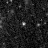 F200W image, 3.2 arcsec across, north up