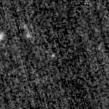 F200W image, 3.2 arcsec across, north up
