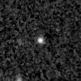 F277W image, 3.2 arcsec across, north up