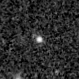 F444W image, 3.2 arcsec across, north up