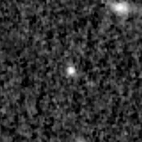 F277W image, 3.2 arcsec across, north up