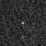 F150W image, 3.2 arcsec across, north up