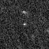 F200W image, 3.2 arcsec across, north up