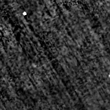 F090W image, 3.2 arcsec across, north up