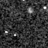 F277W image, 3.2 arcsec across, north up