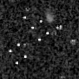 F356W image, 3.2 arcsec across, north up