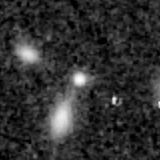 F444W image, 3.2 arcsec across, north up