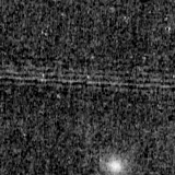F115W image, 3.2 arcsec across, north up