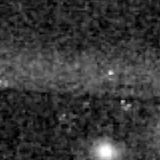 F277W image, 3.2 arcsec across, north up