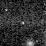 F444W image, 3.2 arcsec across, north up