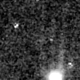 F356W image, 3.2 arcsec across, north up