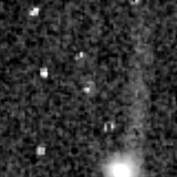 F444W image, 3.2 arcsec across, north up
