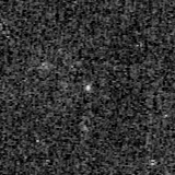 F150W image, 3.2 arcsec across, north up