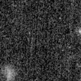 F150W image, 3.2 arcsec across, north up
