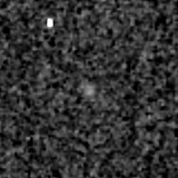 F277W image, 3.2 arcsec across, north up