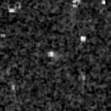 F444W image, 3.2 arcsec across, north up