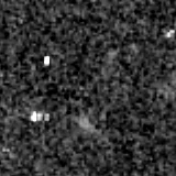 F356W image, 3.2 arcsec across, north up