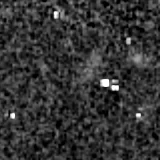 F356W image, 3.2 arcsec across, north up